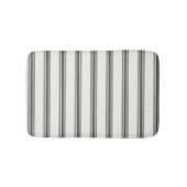 Schwarzes Elfenbeinmuster Badematte (Vorderseite)