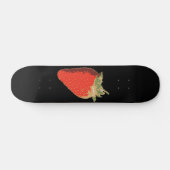 Schwarzes ErdbeerSkateboard Skateboard (Horizontal)
