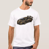 Schwarzes Exotisches Hypercar — BV-LCB T-Shirt (Vorderseite)