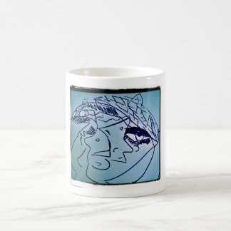 SCHWARZES EYELASH KAFFEETASSE