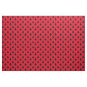 Schwarzes F-35-Blitzstrahlmuster auf Rot Stoff (Fat Quarter (45,7 x 55,9 cm))
