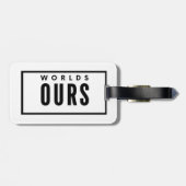 Schwarzes Fahrwerk Gepäckanhänger (Rückseite horizontal)