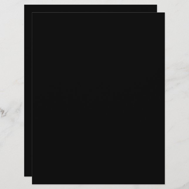 Schwarzes Farbdruckpapier (Vorne/Hinten)