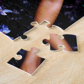Schwarzes Feenmädchen Nacht Puzzle (Seite)