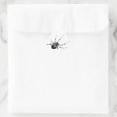 Schwarzes Fenster Dreieckiger Aufkleber (Tasche)