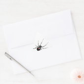 Schwarzes Fenster Dreieckiger Aufkleber (Umschlag)