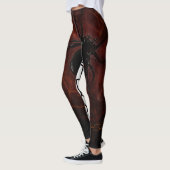 Schwarzes Fenster Leggings (Links)