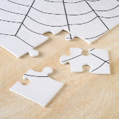 Schwarzes Fenster Puzzle (Seite)