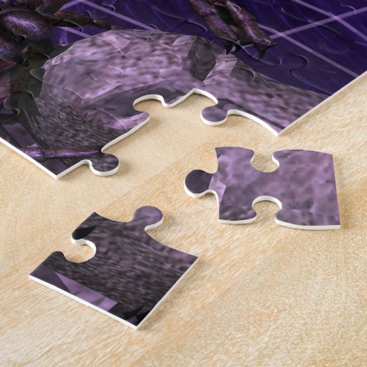 Schwarzes Fenster Puzzle (Seite)