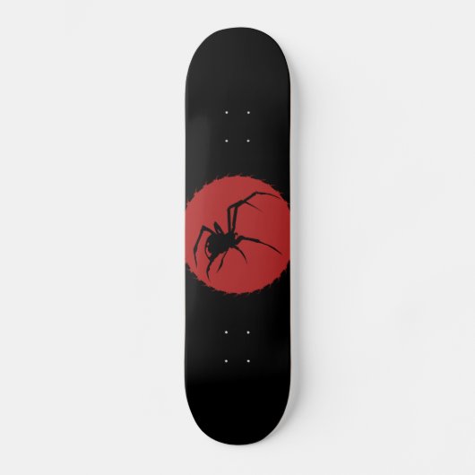 Schwarzes Fenster Skateboard (Vorderseite)