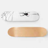 Schwarzes Fenster Skateboard (Horizontal)