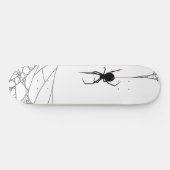 Schwarzes Fenster Skateboard (Horizontal)
