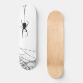 Schwarzes Fenster Skateboard (Vorderseite)