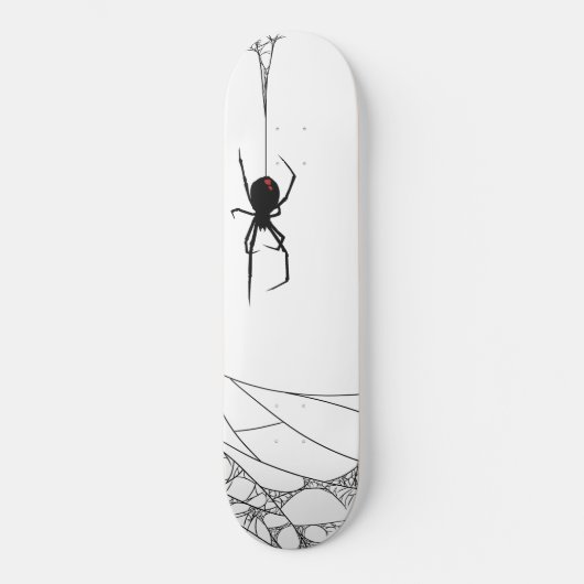 Schwarzes Fenster Skateboard (Vorderseite)