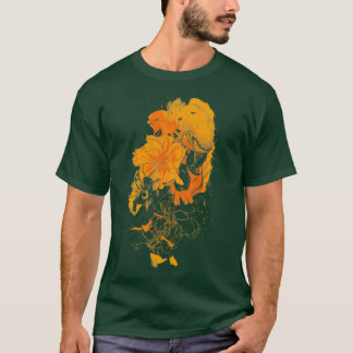 Schwarzes Feuer T-Shirt