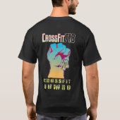 Schwarzes FGB 6 T-Shirt (Rückseite)