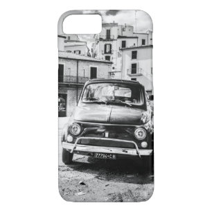 Schwarzes Fiats 500 + Weiß, Rom, Italien, iPhone 7 Case-Mate iPhone Hülle