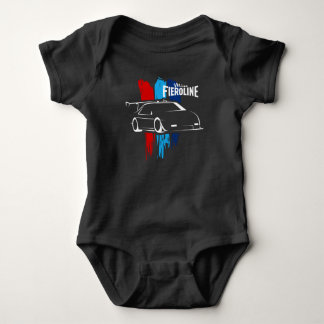 Schwarzes Fierolin Baby Strampler