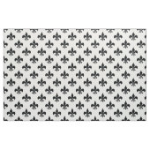 Schwarzes Fleur-de-lis Textil Stoff (Fat Quarter (45,7 x 55,9 cm))