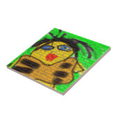 Schwarzes Fliese (Seite)