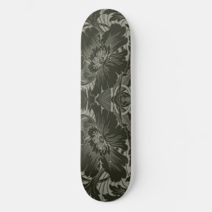 Schwarzes Flower Skateboard