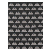 Schwarzes Fluffy-Hühnchen, Tischdecke (Vorderseite)