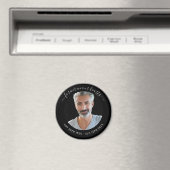 Schwarzes Foto-Liebe Magnet (In Situ (Geschirrspüler))