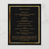 Schwarzes Foto Rosa Blumenbeerprogramm (Rückseite)