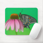 Schwarzes Frack aus Osttiger Mousepad (Mit Mouse)