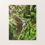 Schwarzes Frack Butterfly Naturfotografie Puzzle (Vertikal)