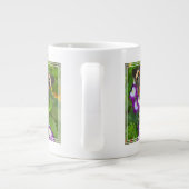 Schwarzes Frack Jumbo-Tasse (Rückseite)