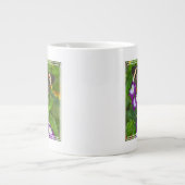 Schwarzes Frack Jumbo-Tasse (Vorderseite)