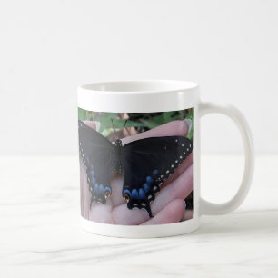 Schwarzes Frack Schmetterling#1-Tasse Kaffeetasse