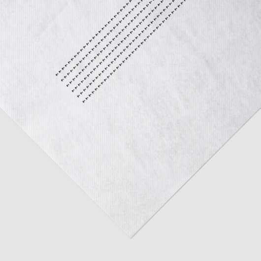 Schwarzes Fragezeichen-Geheimnis-Geschenk Seidenpapier (Ausschnitt)