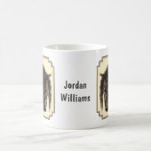 Schwarzes Friesen Kaffeetasse (Mittel)