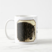 Schwarzes Friesen Kaffeetasse (Links)