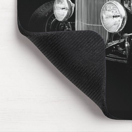 Schwarzes Frisierte Auto Mousepad (Ecke)