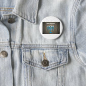 schwarzes frohes Chanukka Button (Beispiel)