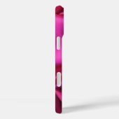 SCHWARZES FUCHSIA-KLEINES MONOGRAMM Case-Mate iPhone HÜLLE (Rückseite / Rechts)