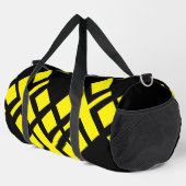 Schwarzes Gelb Duffle Bag (Rechte Ecke)