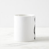 Schwarzes Gelee-Baby Kaffeetasse (Mittel)