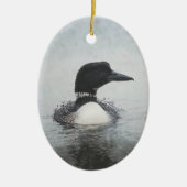 Schwarzes Gemälde mit gewöhnlicher Linienmalerei W Keramik Ornament (Vorne)