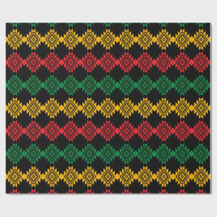 Schwarzes Geschenkpapier zum Black History Month