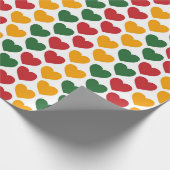 Schwarzes Geschenkpapier zum Schwarze Geschichte M (Ecke)