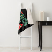 Schwarzes Geschichtserbe Soft Sherpa Throw Blanket Sherpadecke (Beispiel)