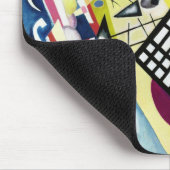 Schwarzes Gitter Mousepad (Ecke)