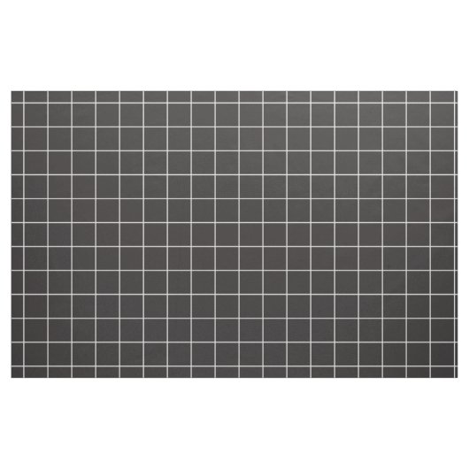 Schwarzes Gitter Stoff (Fat Quarter (45,7 x 55,9 cm))