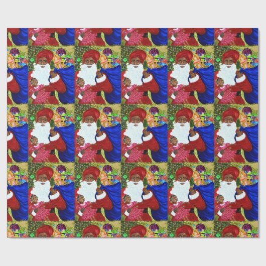 Schwarzes glattes Packpapier Sankt - (Flach)