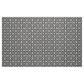 Schwarzes Gleichheitszeichen-geometrisches Muster Stoff (Fat Quarter (45,7 x 55,9 cm))