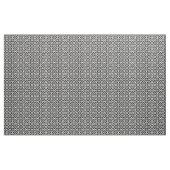 Schwarzes Gleichheitszeichen-geometrisches Muster Stoff (Yard (91,4 cm))